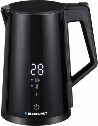 Blaupunkt - Waterkoker met digitaal display 1.7L | 2200W Warmhoudfunctie tot 24uur - 5 instelbare temperatuurniveaus