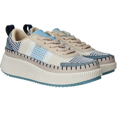POSH by Poelman Sneakers - Dames - Blauw - Maat:39