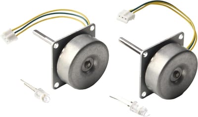 Driefase Borstel Alternator - Wind Generator - Energie Opwekken - Brede Spanningsbereik - 10 x 8 x 3 cm - Zilverkleurig