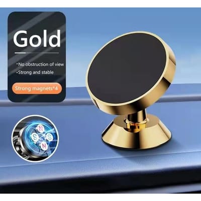 Magnetische autotelefoonhouder Magneethouder Mobiele telefoonstandaard GPS-ondersteuning voor iPhone 14 13 12 Pro Xiaomi Huawei Samsung Oneplus