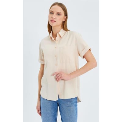 Korte Mouwen Shirt met Zakken