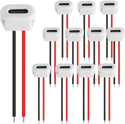 Dailygoody - Usb C Soldering Socket 12x 5V 3A met Pd Functie - 100mm