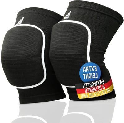 Ademende en Elastische Kniebeschermers voor Volleybal, Zacht en Comfortabel, Maat M, Ideaal voor Indoor en Outdoor Sportactiviteiten