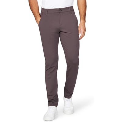 PAIGE Stafford Trouser Twilight Truffle Size: W28 | Tailored Pants Outlet | Heren | Bruin