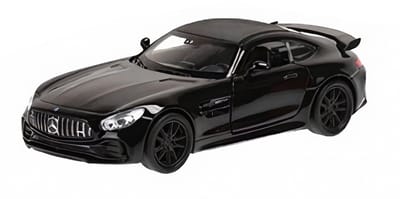 Welly Schaalmodel Mercedes Amg Gtr 12 Cm Staal Zwart