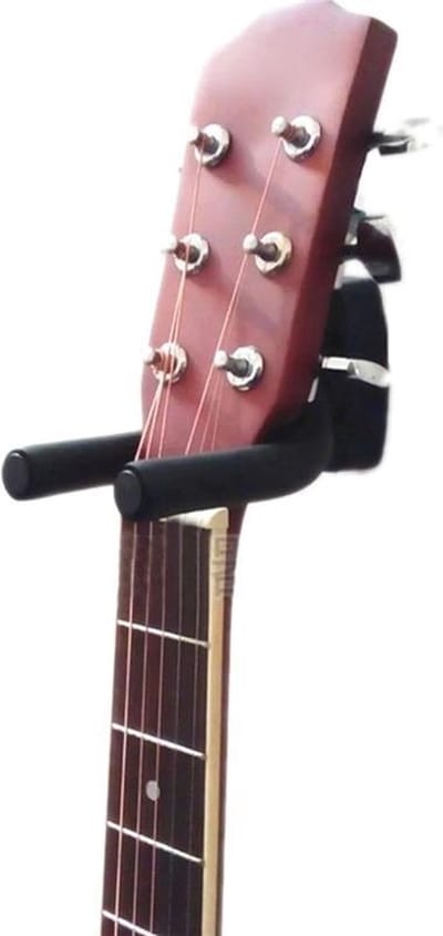 Gitaar muurbeugel - Wandsteun - Gemakkelijk gitaar ophangen- Wandbeugel voor gitaar - Gitaar beugel - Muur haak