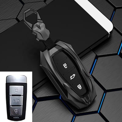 Zinklegering 3 Knoppen Afstandsbediening Cover Sleuteletui Funda Llave Voor Volkswagen Vw Passat Cc B6 B7 Ss 3C Magotan Cc Passat R36 3C5