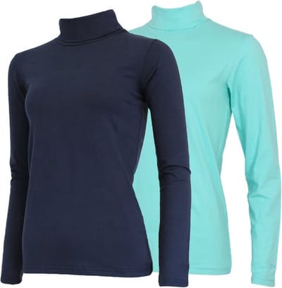 2-Pack Campri - Skipully - Wintersportpully - Dames - Navy/Aruba blue (617) - maat S
