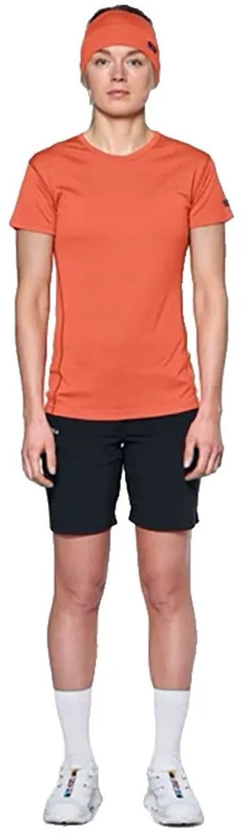 Devold Of Norway Breeze Merino 150 T-shirt Met Korte Mouwen Oranje L Vrouw