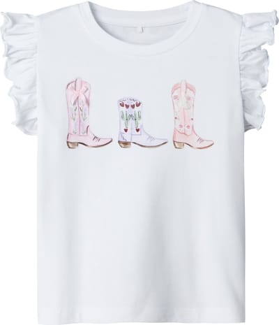 NAME IT - NMFHADIA SS TOP BOX - Meisjes - Blouses