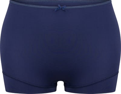 RJ Pure Color Dames Short Extra Hoog Donkerblauw 4XL
