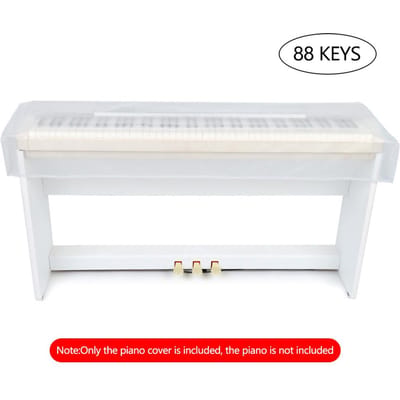 Transparante Grind Arenaceous Piano Cover Digitaal Piano Toetsenbord Stofdichte en Waterdichte Hoes for 88-keys piano
