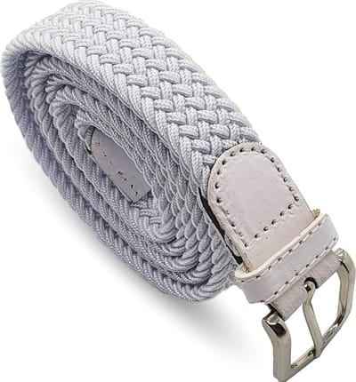 Safekeepers elastische riem -riem elastiek dames - Stretch Riem - riem dames - broekriem - 110 - wit