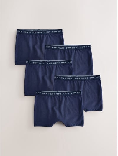 Next - Meisjes - Short Briefs 5 Pack - Blauw