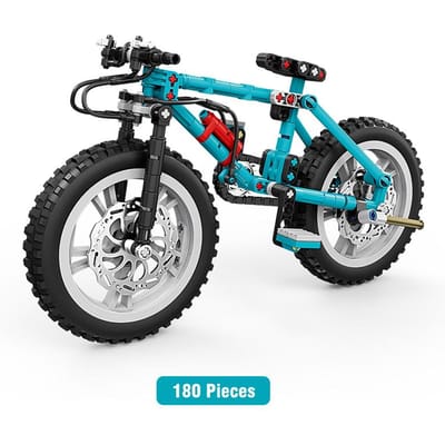 Mechanische Beweging Fiets Bouwstenen Set Mountainbike Moc Bakstenen Model Speelgoed Voor Kinderen Volwassenen Diy Huisdecoratie Verjaardagscadeaus with box