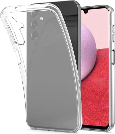 Silicone Soft Backcover Hoesje Geschikt voor: Samsung Galaxy A14 5G - Transparant - ZT Accessoires