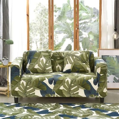 Elastische Sofa Hoes Spandex Polyester Stofdicht Stretch Sofa Overtrekken Voor Woonkamer Bank Stoel Beschermer 1-Seat 90-140cm