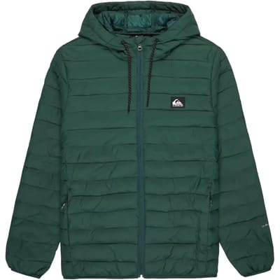 Quiksilver Scaly Gewatteerde Jas Groen S Man