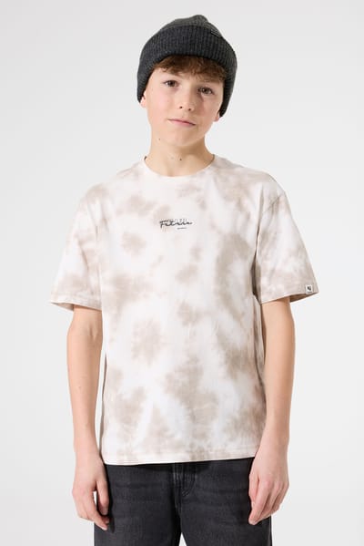 GARCIA Jongens Effen T-shirt Wit Korte mouw