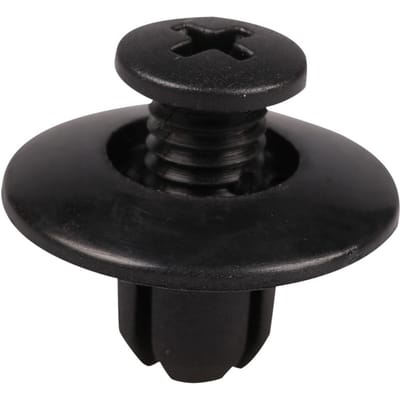 BCF1044 Lot de 10 poussoirs noirs longs pour Mazda : FB01-56-964, Nissan: 63876-95596, Honda: 90675-SB3-003
