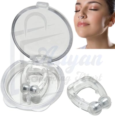 Anti Snurk Neusclip met Magneten – Herbruikbare Anti Snurk Clip met Opbergdoos – Magnetische Anti Snurk Clip – Neusclip tegen Snurken – Comfortabel & Herbruikbaar met Case – 2 stuks – neusclip tegen snurken – 07434