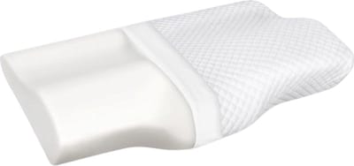 Komfortec Visco Traagschuim - Orthopedisch Hoofdkussen voor Nekklachten - Orthopedisch - Ergonomisch - 65x38 cm - Voor Hoofd, Nek en Schouders - Antiallergisch - Voor Alle Slapers Slaapkussen