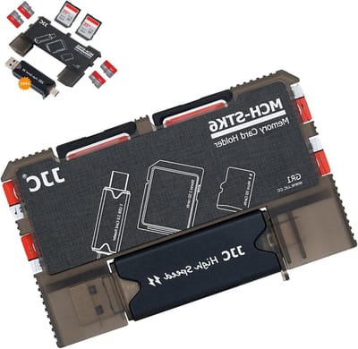 Kaarthouder Geheugenkaart - SD Kaart Case - Opslag Data - Met USB 3.0 Reader
