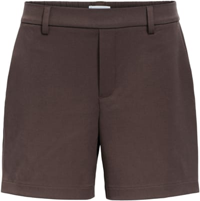 Object Broek Objlisa Mw Re Shorts Noos 23045722 Seal Brown Dames Maat - W34