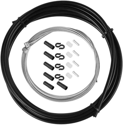 1 set universele fietsremkabelbehuizingssets for MTB-racefiets, vouwfiets, rem, schakelderailleur, binnenkabel, remsets remkabel