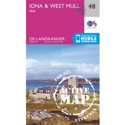 Iona & West Mull, Ulva - Ordnance Survey