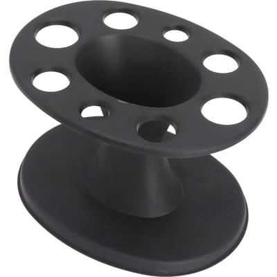 Support de Rangement pour Peignes de Salon Professionnel Multi-Emplacements Clips Rondes Support pour Ciseaux Noir gray