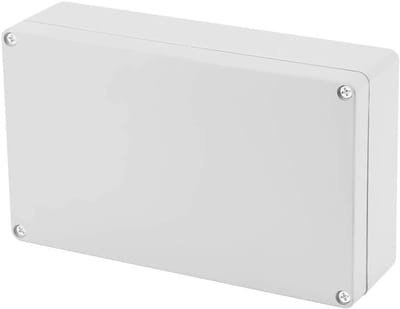 Stofdichte Aansluitdoos voor Elektrische Behuizing – Universele Aansluiting (200mm x 120mm x 55mm)