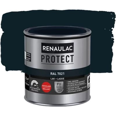 Renaulac Lak Protect Ral7021 Hoogglans 250ml