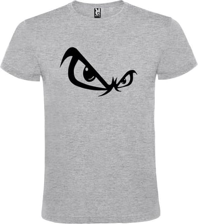 Grijs T-shirt ‘No Fear’ Zwart Maat S