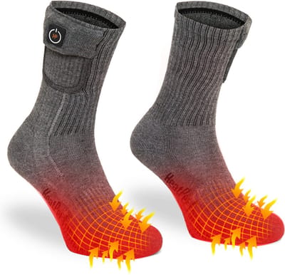 Dunne verwarmde sokken HeatPerformance® THIN - Met batterijen | 42-44