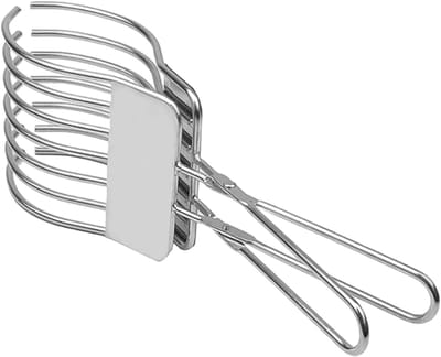 Groentesnijder Tang - Keukengerei - Efficiënt Snijden - Roestvrij Staal - 30x10x7.8 cm - Zilverkleurig