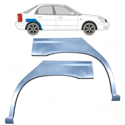 Reparatiepaneel achterspatbord voor Daewoo Nubira 1997-2004 / Links + Rechts