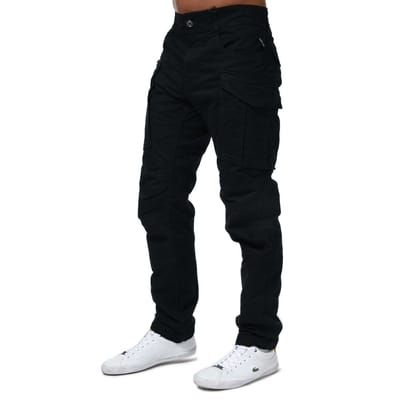 Replay Heren Cargo Broek COMFORT COTTON TWILL comfort/relaxed Zwart 38W / 32L Volwassenen