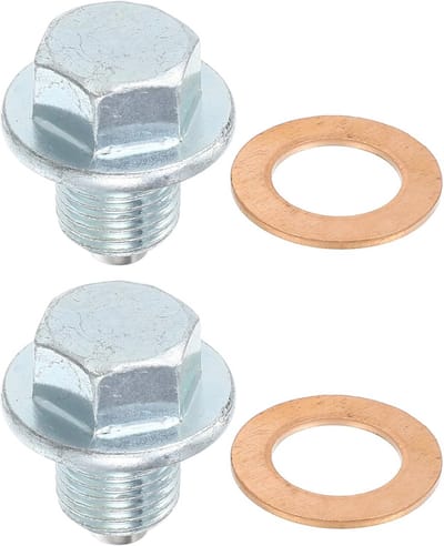 2 Stuks M12x1.25 Motorolie Afvoerpluggen voor Diverse Voertuigen