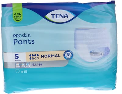 TENA Proskin Pants Normal - Small, 15 stuks . Voordeelbundel met 6 verpakkingen