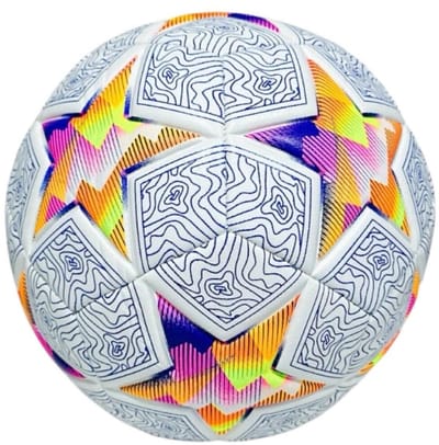 Soccer Star - Voetbal - Professionele Wedstrijdbal – Officiële Maat 5 bal, 380gram - PU/TPU Leer - Football