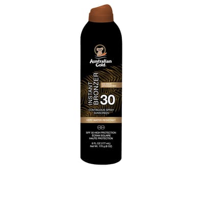 Australian Gold Zonnebrand Spray SPF30 Instant Bronzer - 177 ml
