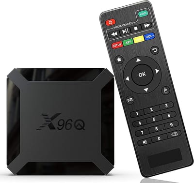 Android TV box 4K Ultra HD - dual-band WiFi - Bluetooth 5.2 - 2GB RAM 16GB ROM - zwart