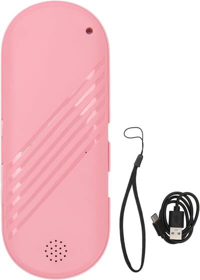 Bluetooth Kussenluidspreker - Slaap Geluid - Diepe Slaap - Botgeleiding Technologie - 17 x 7 x 762 cm - Roze