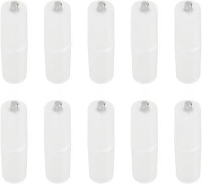 Allecto - Aaa naar Aa Batterij Converter - Transparant Abs adapter
