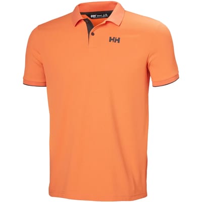 Helly Hansen Ocean 2.0 Korte Mouw Poloshirt Oranje M Man