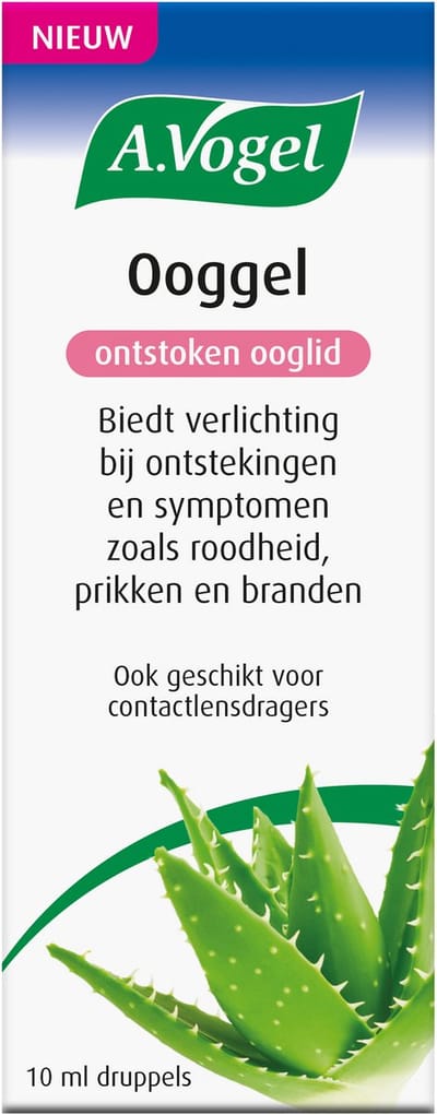 A.Vogel Ooggel ontstoken ooglid - Biedt verlichting bij ontstekingen en symptomen zoals roodheid, prikken en branden - 10 ml
