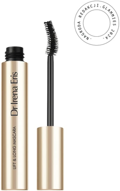Dr Irena Eris Lift & Long Mascara 9 ml - Liftende En Verlengen­de Mascara Met 20° Precisieborstel - Langhoudende Mascara Met Panthenol En Vitamine C Voor Gelifte, Volle En Perfect Gesepareerde Wimpers Zonder Klonteren