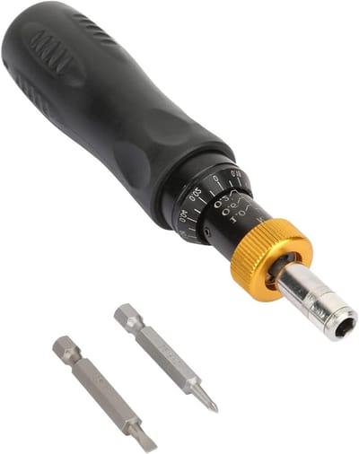 Momentschroevendraaier - Instelbare Schroevendraaier - Nauwkeurig Aandraaien - Vooraf Instelbaar Koppel - 0.2-1.2 Nm - Grijs
