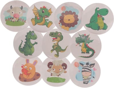 Zindelijkheidstickers - Potjestraining Stickers - Kind Motiveren - Kleurveranderend Effect - 10 Vellen - Multi